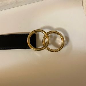 Express double loop belt buckle (push in style)- L